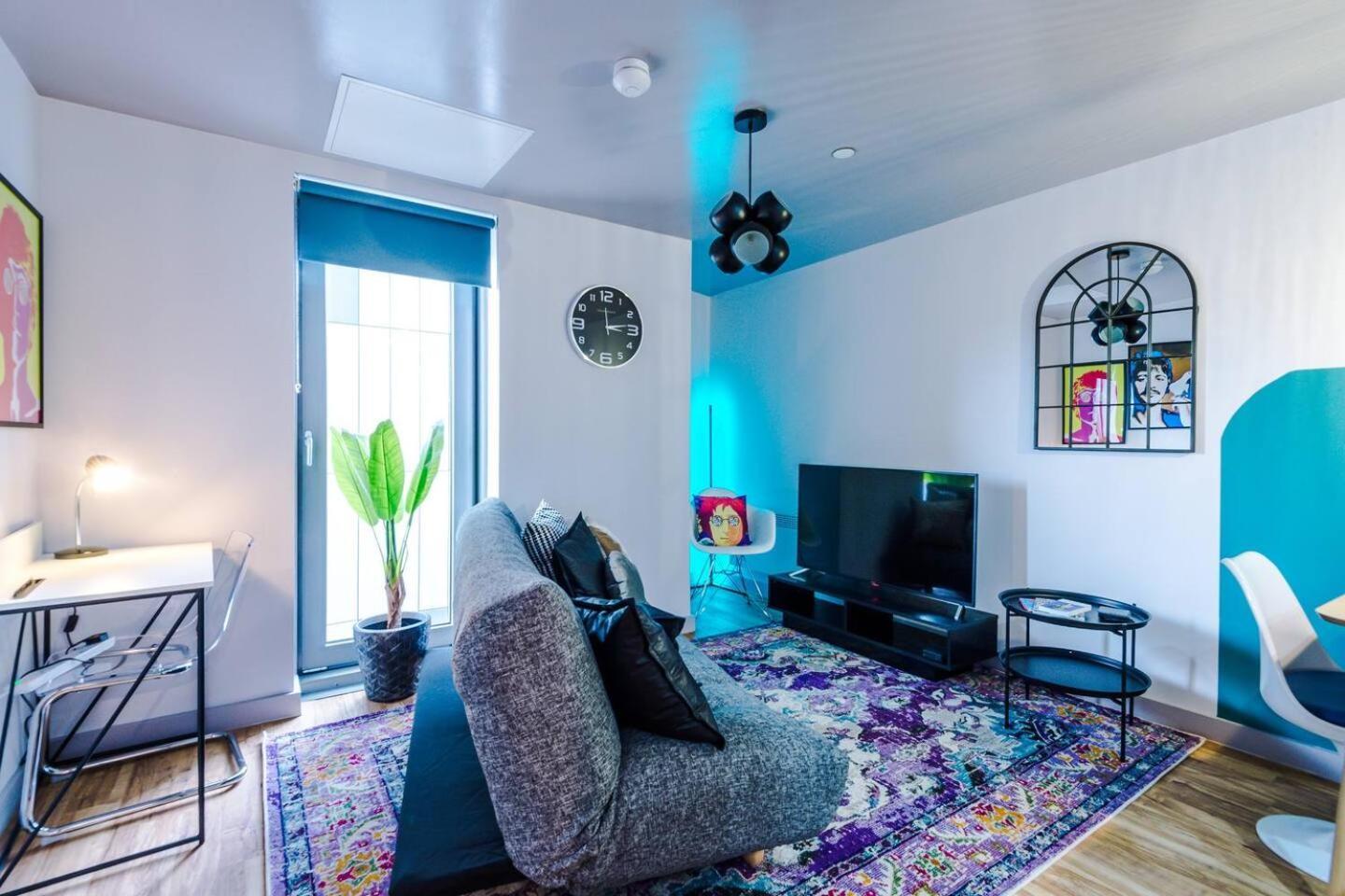 High Reviewed 1-Bed With Parking Central Location Liverpool Bagian luar foto